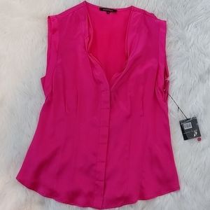 Hot Pink Sleeveless Top